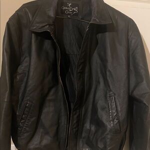 Caribou Creek Black Leather Jacket